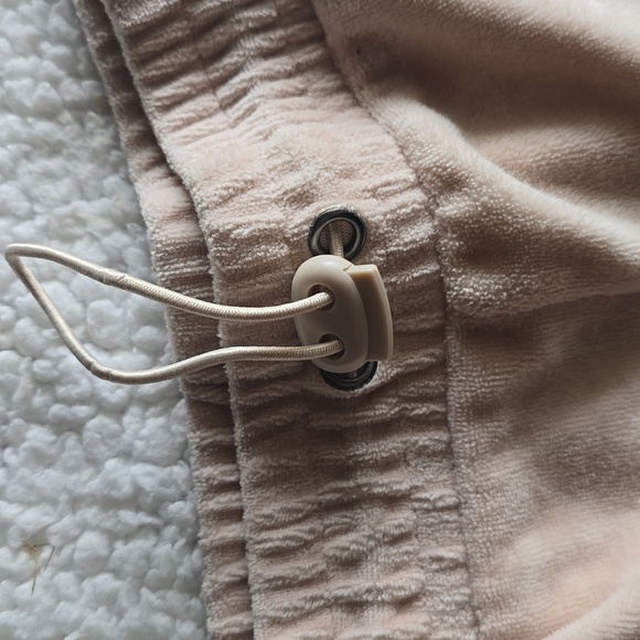 RSQ Velour Beige Sweatpants - Picture 3 of 10
